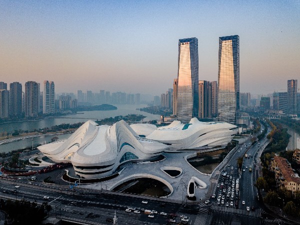 長沙梅溪湖項目修建與我司達成建筑管道供需戰(zhàn)略合作