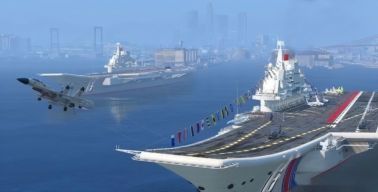 中國(guó)海軍航母基地，遼寧艦艦載機(jī)訓(xùn)練基地